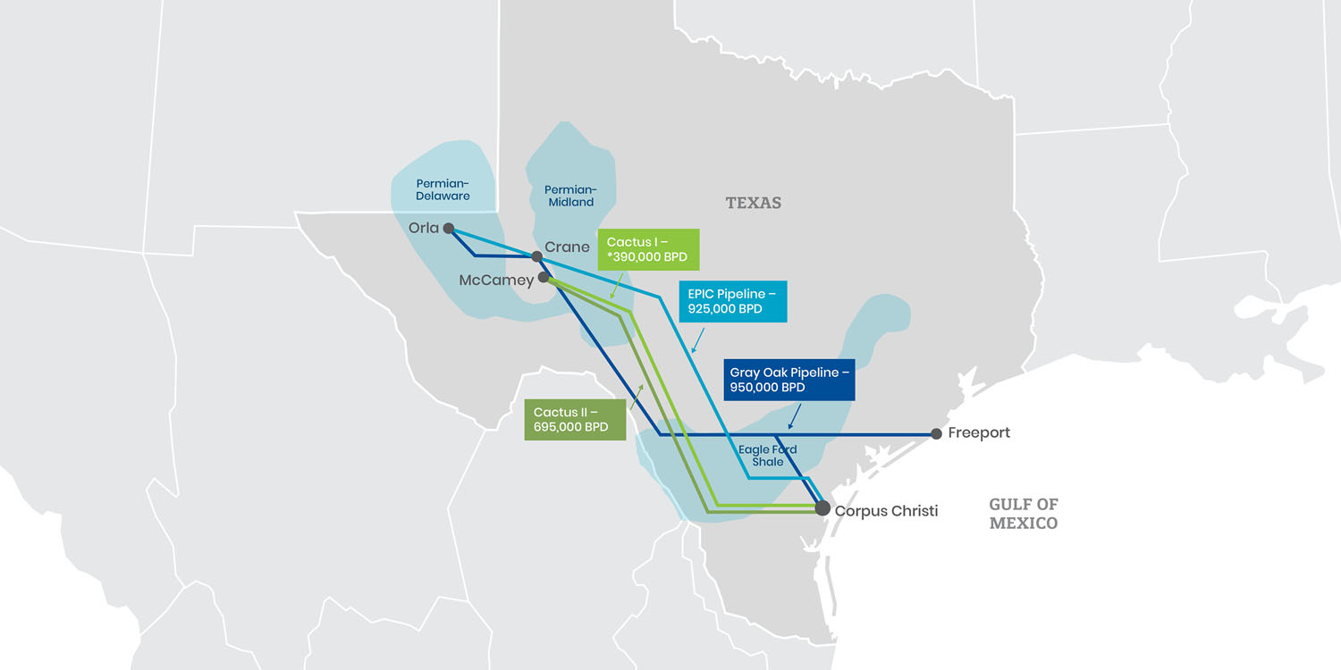 texas pipeline map